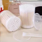 200 pcs paper stick cotton buds cotton swabs in pp box and in paper box