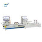 LJZ1A-450X3700 automatic double head with corner cleat aluminum cutting glazed window electric cutting saw