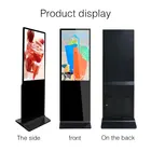 Public LED TV display 42 50 55 inch touch screen booth kiosk design
