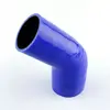 BLUE 80MM 45 DEGREE 3.15" ELBOW TURBO INTERCOOLER PIPE SILICONE COUPLER HOSE