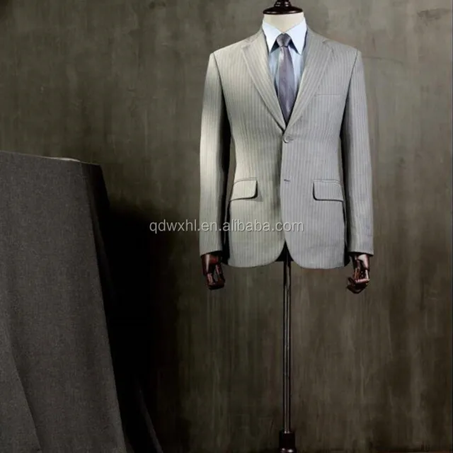 custom made fashion stylish men"s tweed suit two button notch