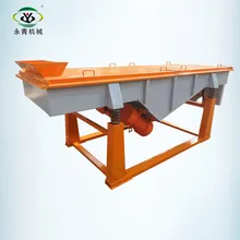 2014 new linear sand rock stone vibrating screen ,vibrating sieve machine