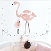 2019 Ins Flamingo Wall Decal for Children's Playroom Balloon Wall Decoration Bedroom