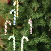 8 pcs/bag The Christmas tree ornaments The candy cane Christmas decorations QCDD-2006