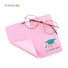 printed sunglasses microfiber cleaning cloth for eyewear
