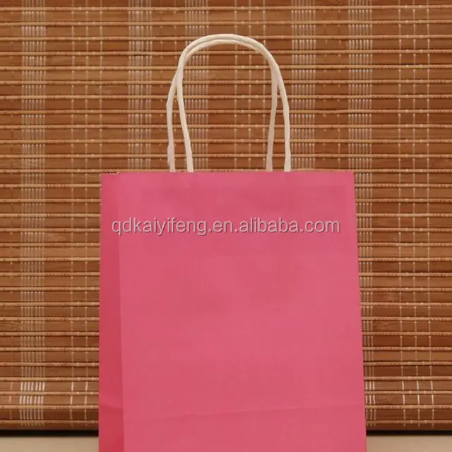 luxurious shopping paper bags with flat twill handle