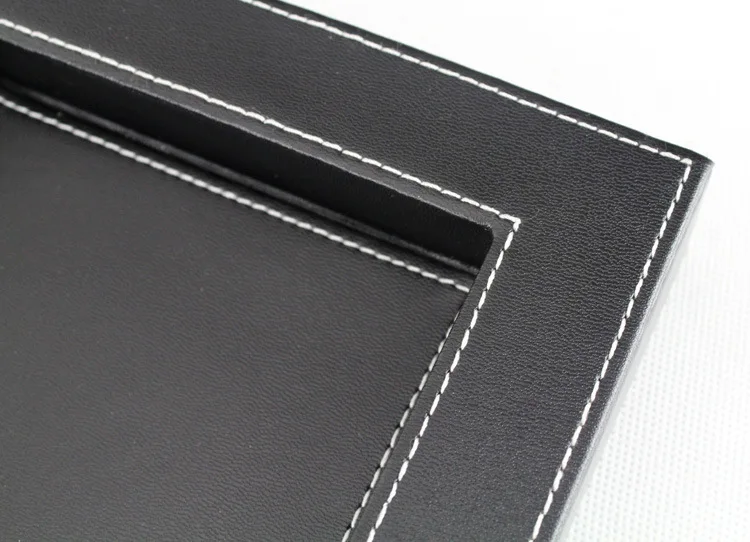 Leather ashtray ashtray / hotel / Office / desk ashtray ashtray