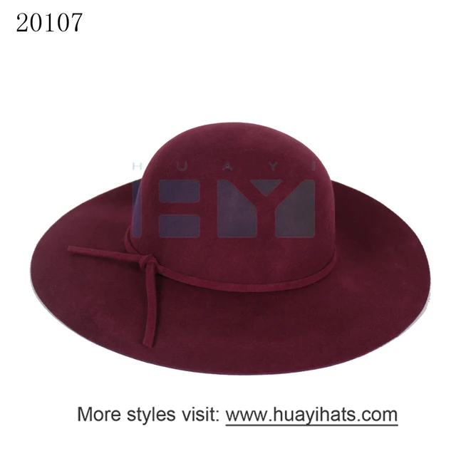 purple bowler hat