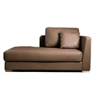 SGS Standard Hotel Furniture Socket Install USB Phone Charge Function Leather Sofa Bed