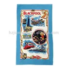 Standard size Blackpool souvenir tea towel