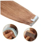 IVCoco Wholesale 10A Virgin Hair Extension 100% Brazilian Human Hair Drop Shipping Tape Remy Hair Extension 100g