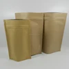 china manufacturers food grade flat bottom white kraft paper bakery bag for food and hot dog packaging