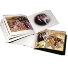 Leather Cover Memorable Photo Album Book Printing Custom Design