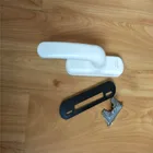 Door UPVC Window Lock Handle Square Shaft Aluminum Alloy Funiture Repairment Hardware