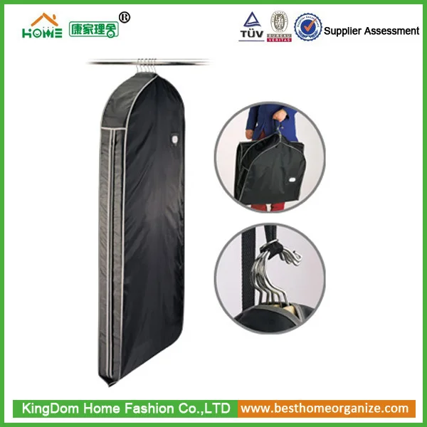 Hanging 100 Polyester Cloth Fabric Garment Bag Luggage Wholesale Suit
