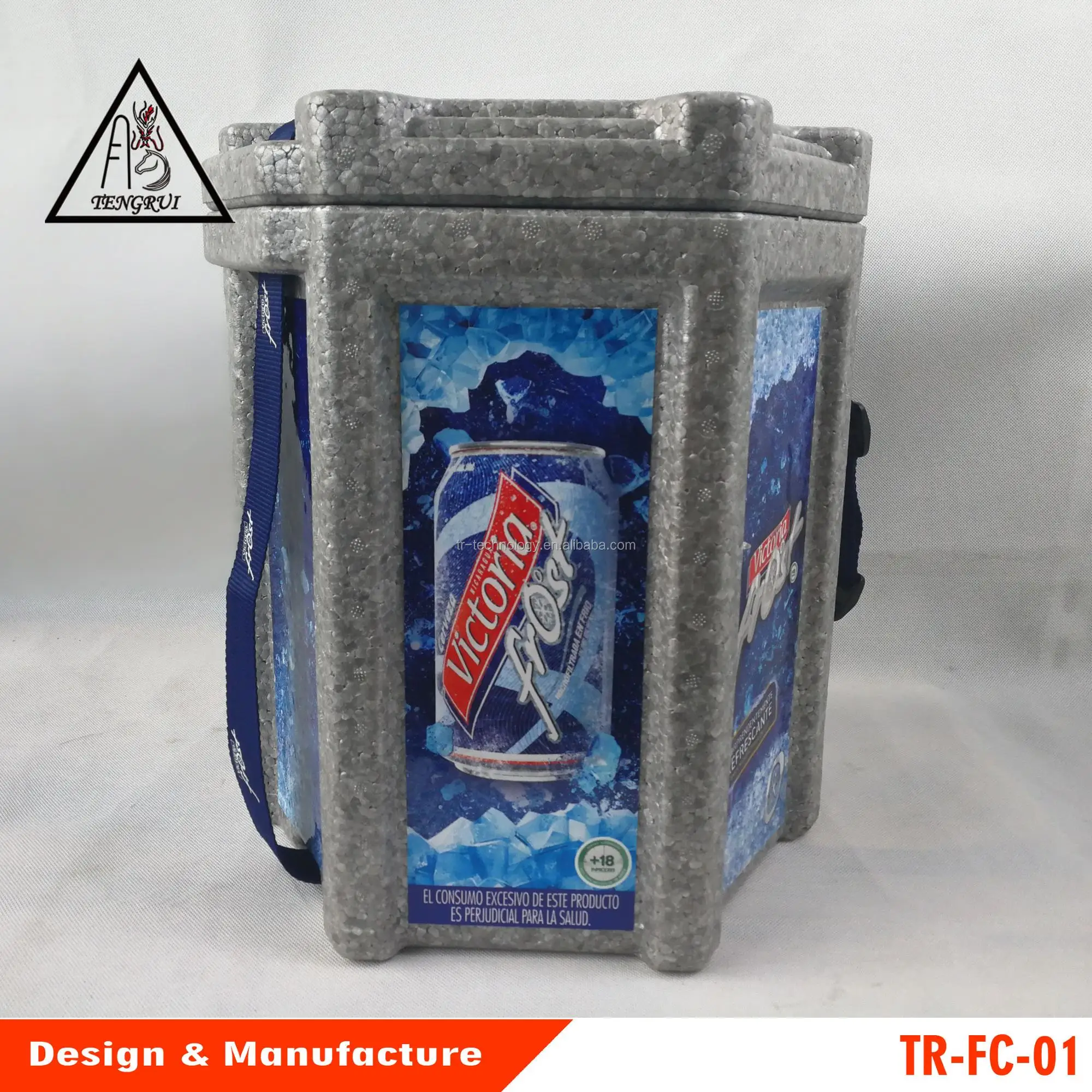 High Quality EPP Styrofoam Cooler 12 Can Carry Chiller With Ice