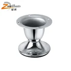 Favored European Sale Well Cup Shape Chrome Sofa Legs