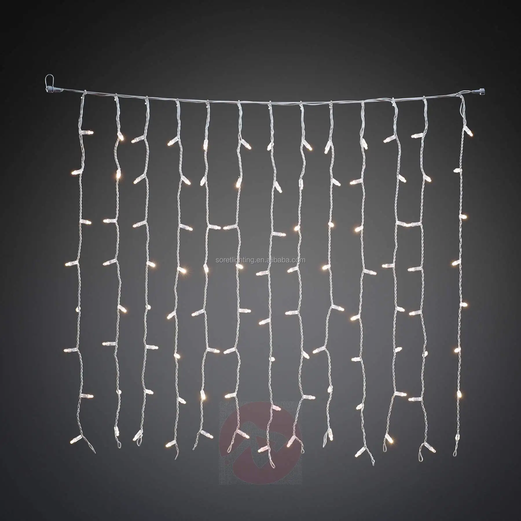 300 LED christmas curtain fairy string Lights red /blue /white