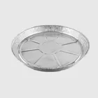 round oven foil disposable pizza aluminum dish plate