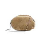 Clutch Purses For Women Faux Fur Handbag Fluffy Shoulder Bag Fur Evening Bag