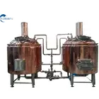 Provide layout and detailed drawing 500L micro brewery used restaurant equipment