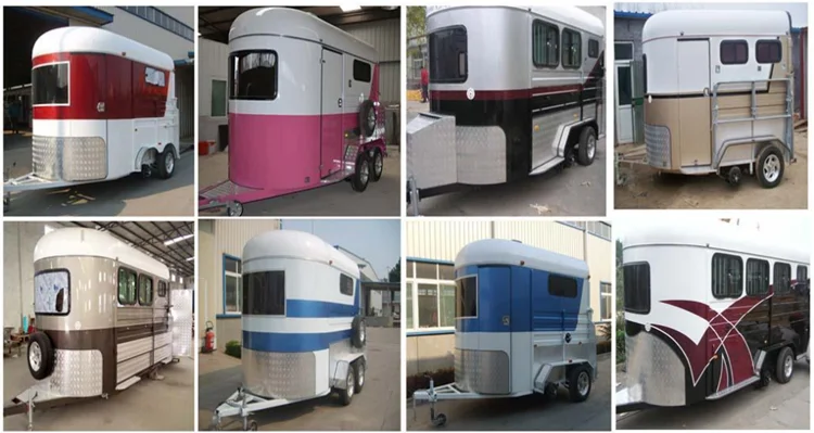 Gooseneck horse trailer used horse trailer with living quarters .png