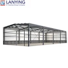 Low cost easy assemble prefab metal structures warehouse