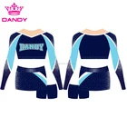 cheerleading uniforms rhinestones sublimation cheerleader dresses costumes for girls