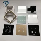 Factory Hot Sales switch wall smart touch screen tempered crystal glass for sale
