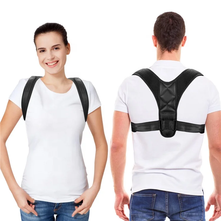 2021 New Products Adjustable Shoulder Posture Corrector Back Brace In Back Support, Black
2021 New Products Adjustable Shoulder Posture Corrector Back Brace In Back Support, Black