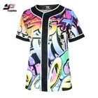 2018 Anti-Bacterial Feature Button Up Adults Age Group Softball Shirt/Custom Made Baseball jersey