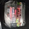 LDPE material stand up ziplock plastic fruit packaging bag