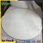 Amywell Factory price antique white 8mm matte fireproof compact HPL round table top