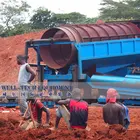 Whole sale alluvial gold refining machine trommel screen