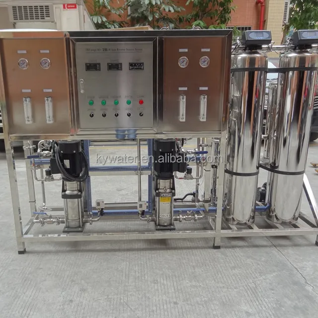 250LPH car battery coolant for radiator lab deionized water system reverse osmosis machine