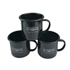 Class blank coffee cups with custom logo unbreakable for sublimation tea enamel mug