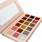 Wholesale Makeup Professional Private Label Mineral Eyeshadow 18 Colors Mixing Matte Shimer Glitter Pigment Eye Shadow Palette