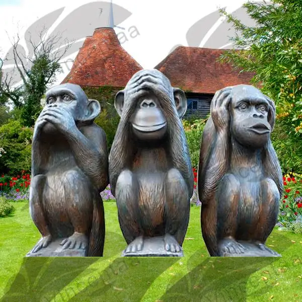 High Quality Monkey thinker Statue with low price