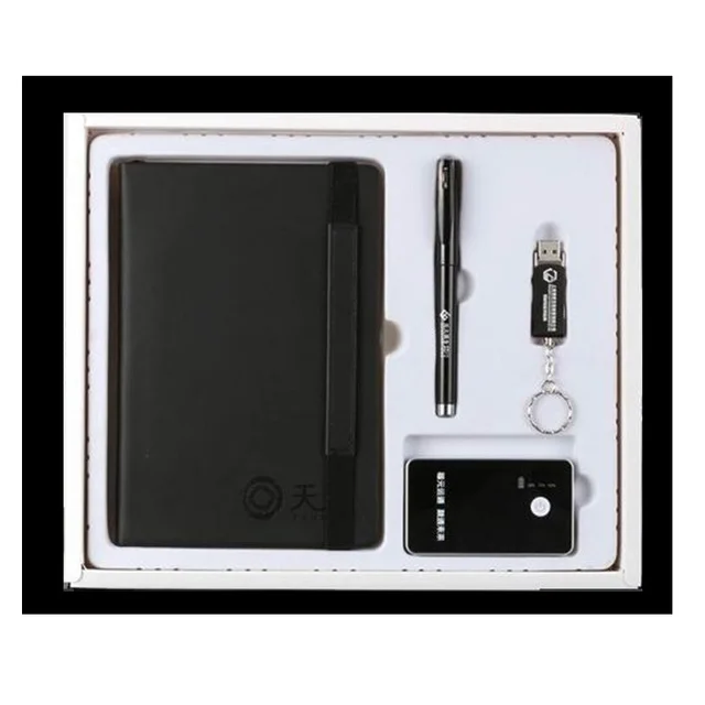 notebook ,ball pen,power bag,gift set for business 2016 new