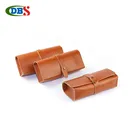 High Quality Soft PU Leather Eyeglass Eyewear Glass Case With Belt Clip