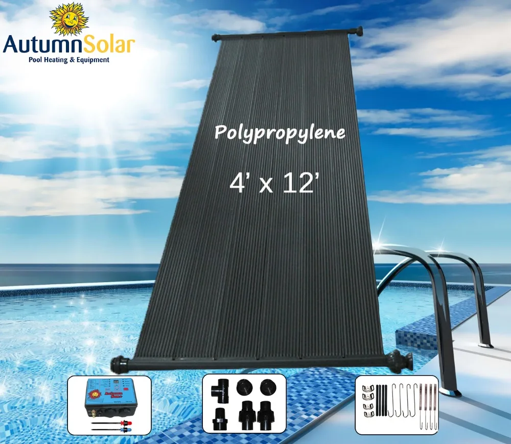 pvc solar pool heater