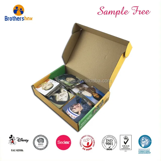 design board game oem paper memory card gift box set wholesale