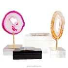 High Quality Agate Slice Home Stone Decoration For Gift