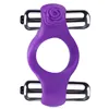 Hot Sale Two Vibrator Bullet Cock Ring Powerful G-spot Cock Ring For Man Sex toys