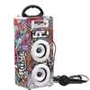 Audio Wood Wireless Music Mini Portable Wooden 10W Karaoke Speaker