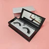 EQ2105 Mink Eyelash Custom Packaging Box, Eyelash Book Packaging, Unique Eyelash Packaging With Mirror
