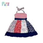 latest baby designs dress boutique clothing Independence Day girls kids dresses