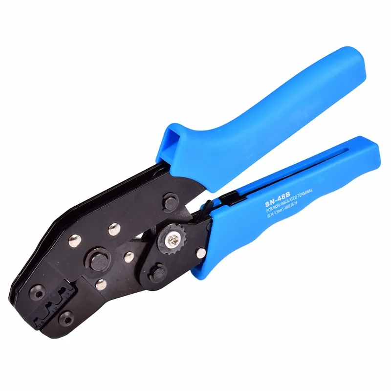 SN-48B  Professional ratchet crimping pliers, Crimping pliers Terminal clamps  (1)