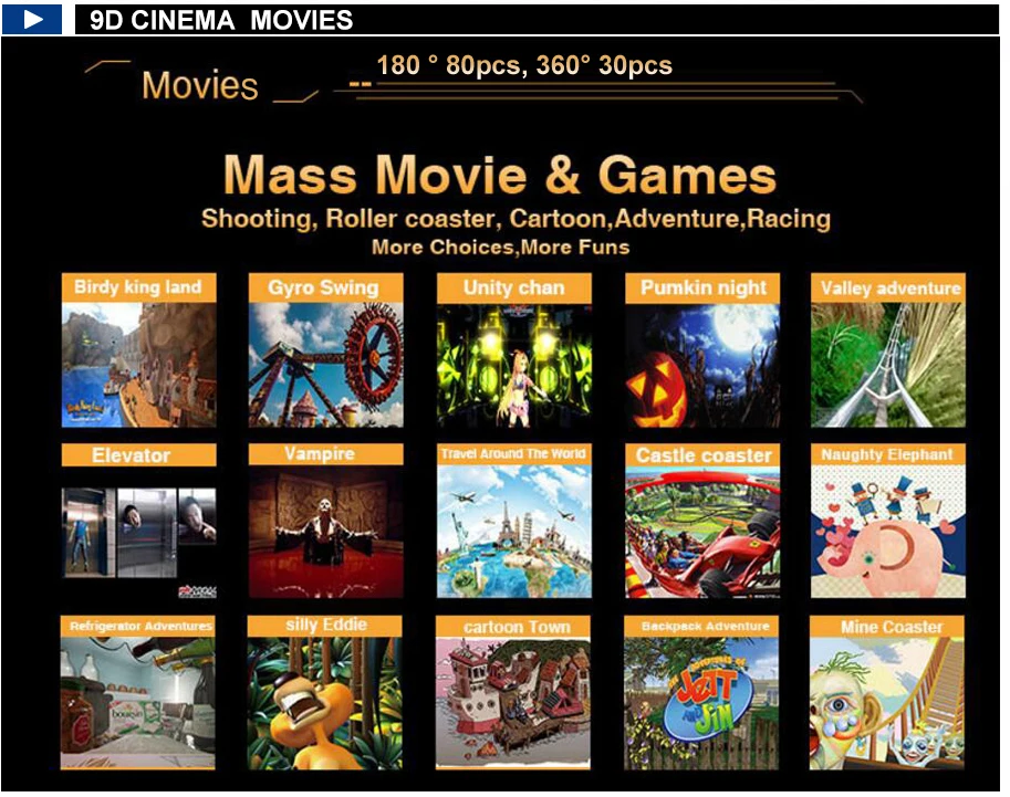 9d cinema simulator