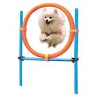 Speedypet ペットトレーニングジャンプハードルバー犬アジリティ Perfamence トレーニング機器、犬アジリティ機器トンネル